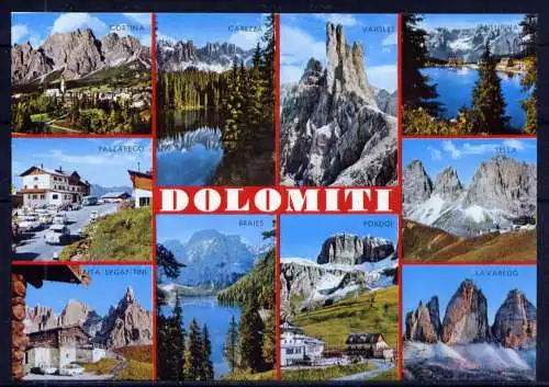 (5453) Dolomiten  - unbeschrieben / Italien Berge PKW See