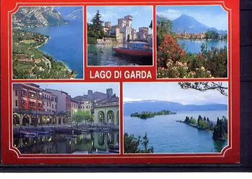 (5455) Gardasee  - unbeschrieben / Italien Burg Hafen