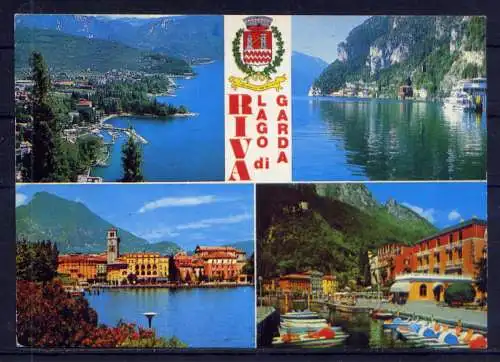 (5456) Gardasee  - unbeschrieben / Italien See Hafen