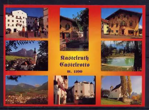 (5460) Kastelruth  - unbeschrieben / Italien Südtirol Gaststätte Dolomiten Kirche