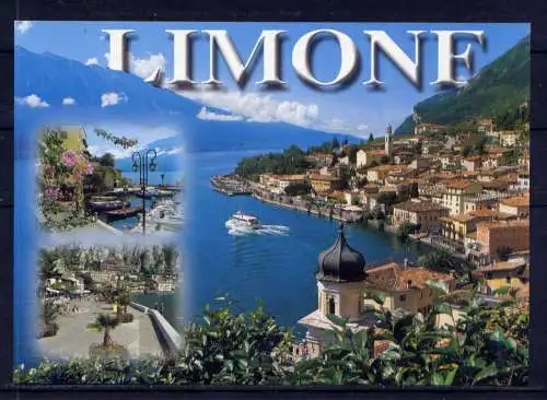 (5463) Limone  - unbeschrieben / Italien Stadtansicht Kirche Hafen