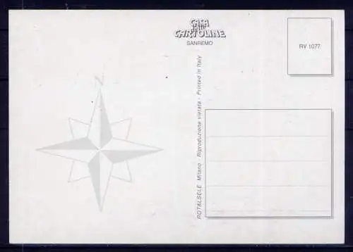 (5473) San Remo  - unbeschrieben / Italien Riviera Boote Burg Kirche