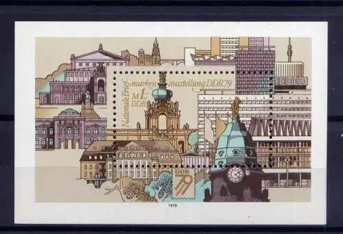 (32865) DDR Nr.2443  Block 55                     **  postfrisch