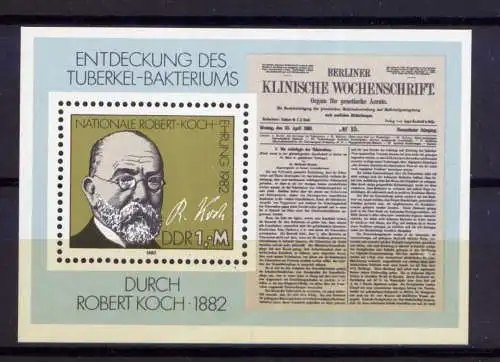 (32877) DDR Nr.2685  Block 67                     **  postfrisch