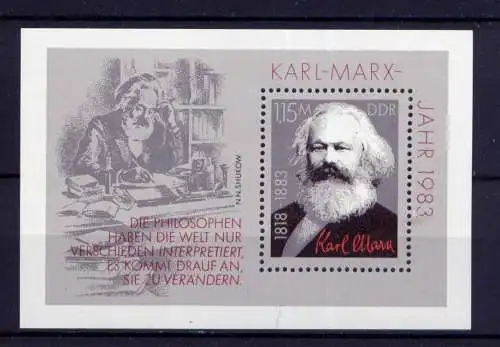 (32881) DDR Nr.2789  Block 71                     **  postfrisch