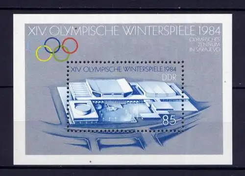 (32884) DDR Nr.2843  Block 74                     **  postfrisch