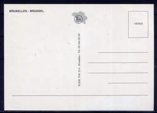 (5488) Brüssel  - unbeschrieben / Belgien Bruxelles Kirche 