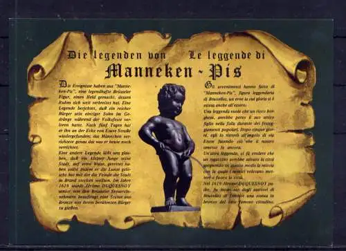 (5490) Brüssel  - unbeschrieben / Belgien Bruxelles Manneken Pis