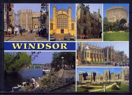(5497) London  - unbeschrieben / England Windsor Castle + Eintrittskarte