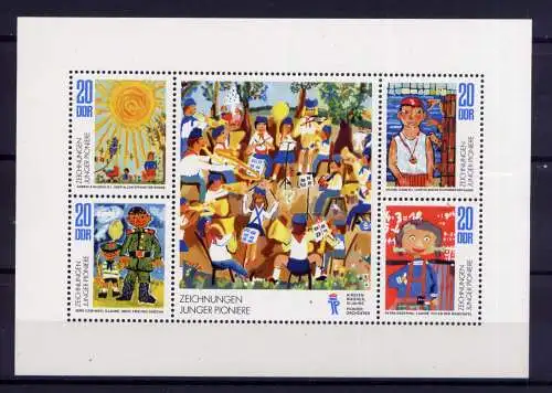 (32924) DDR Nr.1991/4  Kleinbogen                    **  postfrisch