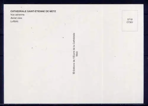 (5501) Metz  - unbeschrieben / Frankreich Kathedrale Saint Etienne