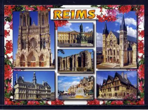 (5502) Reims  - unbeschrieben / Frankreich Kathedrale Notre Dame