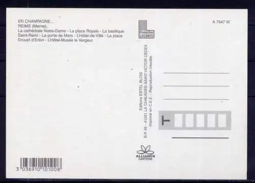 (5503) Reims  - unbeschrieben / Frankreich Kathedrale Notre Dame
