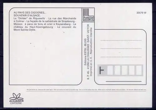 (5504) Straßburg  - unbeschrieben / Frankreich Burg Kirche Wappen