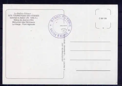 (5506) Elsass  - unbeschrieben / Frankreich Denkmal Wappen