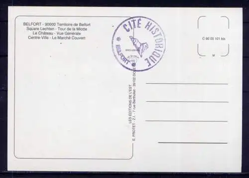 (5509) Belfort  - unbeschrieben / Frankreich Burg Turm