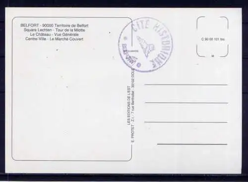 (5510) Belfort  - unbeschrieben / Frankreich Burg Turm