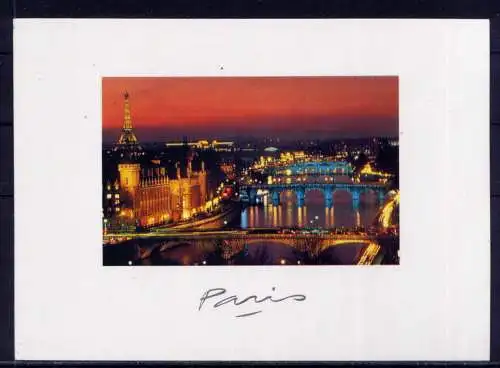 (5520) Paris  - unbeschrieben / Frankreich Eifelturm Seine