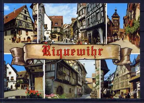 (5524) Riquewihr  - unbeschrieben / Frankreich Fachwerk Tor
