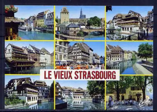 (5527) Straßburg  - unbeschrieben / Frankreich Kathedrale Kirche Rhein Fachwerk