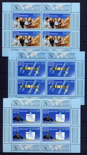 (32946) DDR Nr.3190/2  Kleinbogen                    **  postfrisch