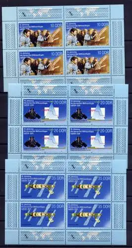 (32947) DDR Nr.3190/2  Kleinbogen                    **  postfrisch