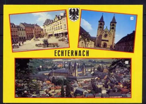 (5532) Echternach  - unbeschrieben / Luxemburg Basilika Markt