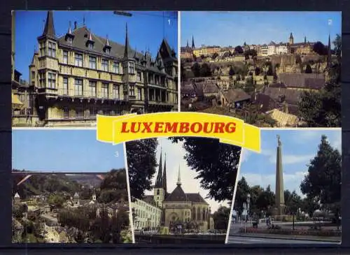 (5533) Luxembourg  - unbeschrieben / Luxemburg Kathedrale Stele