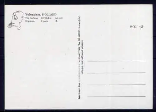 (5545) Volendam  - unbeschrieben / Niederlande Schiffe Hafen