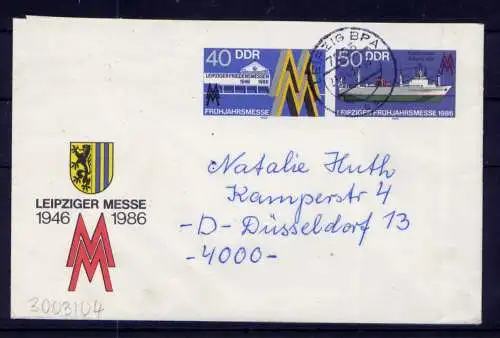 (1512) GS DDR Ganzsache U 4 gelaufen 