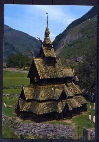 (5550) Borgund  - unbeschrieben / Norwegen Kirche