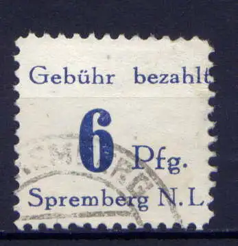 (011) Lokalausgabe Spremberg  Nr.10 A                   O  gestempelt