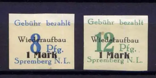 (031) Lokalausgabe Spremberg  Nr.21/2 B                   *  ungebraucht