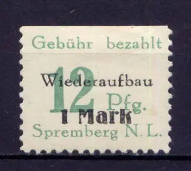 (035) Lokalausgabe Spremberg  Nr.22 A                   *  ungebraucht