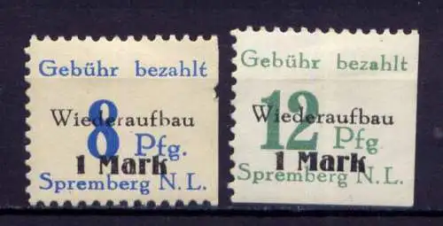 (036) Lokalausgabe Spremberg  Nr.21/2 A                   *  ungebraucht