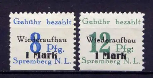 (037) Lokalausgabe Spremberg  Nr.21/2 A                   *  ungebraucht