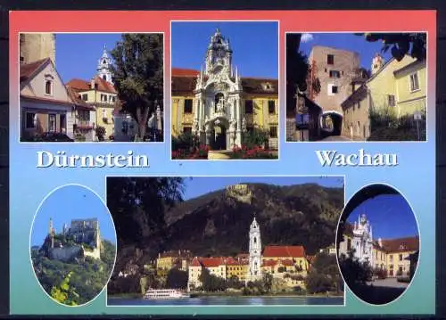 (5557) Dürnstein  - unbeschrieben / Österreich Kirche Burgruine