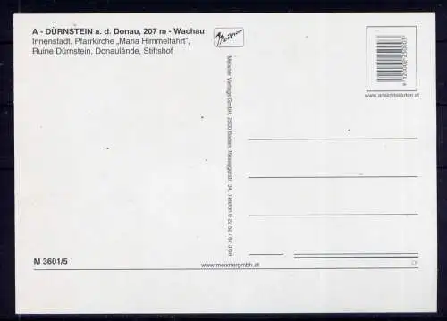 (5557) Dürnstein  - unbeschrieben / Österreich Kirche Burgruine