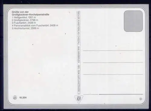 (5563) Großglockner  - unbeschrieben / Österreich Tunnel Kirche