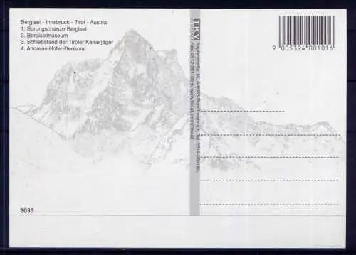 (5566) Innsbruck  - unbeschrieben / Österreich Sprungschanze Museum Bergisel