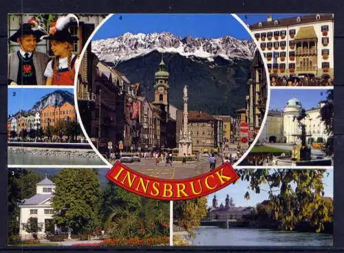 (5574) Innsbruck  - unbeschrieben / Österreich Hofburg Hofgarten Trachten