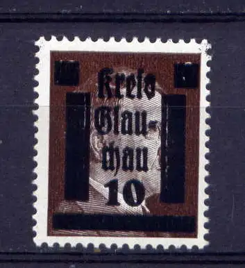 (052) Lokalausgabe Glauchau  Nr.1                    **  postfrisch