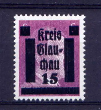 (055) Lokalausgabe Glauchau  Nr.5                    **  postfrisch