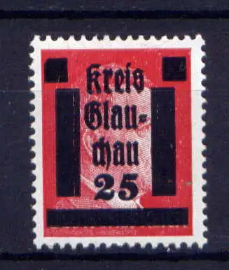 (067) Lokalausgabe Glauchau  Nr.7                    *  ungebraucht
