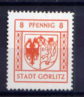 (075) Lokalausgabe Görlitz  Nr.11                    *  ungebraucht