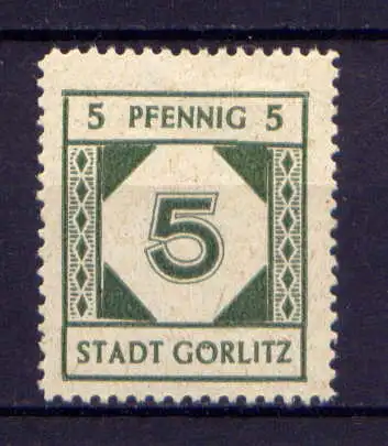 (081) Lokalausgabe Görlitz  Nr.13                    *  ungebraucht