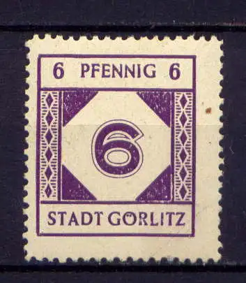 (082) Lokalausgabe Görlitz  Nr.14                    *  ungebraucht