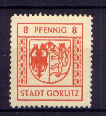 (083) Lokalausgabe Görlitz  Nr.15                    *  ungebraucht