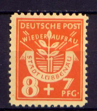 (085) Lokalausgabe Lübbenau  Nr.3                    *  ungebraucht