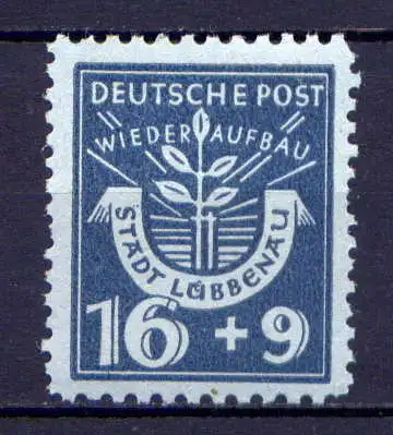 (088) Lokalausgabe Lübbenau  Nr.6                    *  ungebraucht